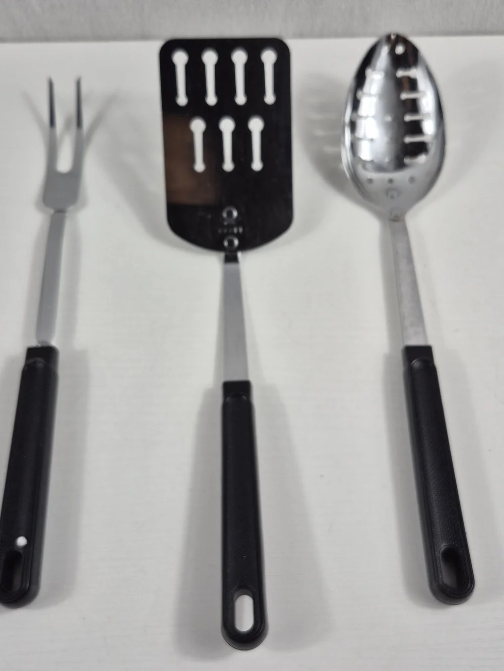 Set of 3 Vintage Ekco stainless steel kitchen utensils
